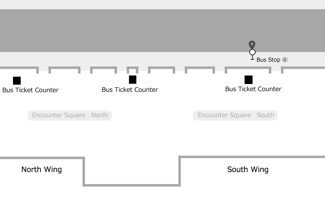 Terminal 1 1F Bus Stop 4